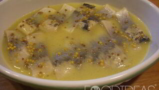 Селедка в горчичном соусе