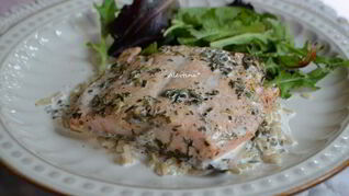 Семга с эстрагоном