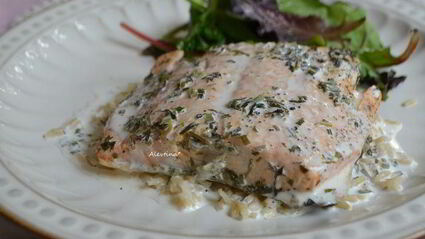 семга с эстрагоном