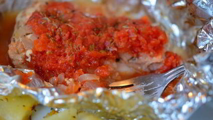 семга в фольге