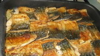 Скумбрия со сметаной