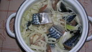 Скумбрия в молоке