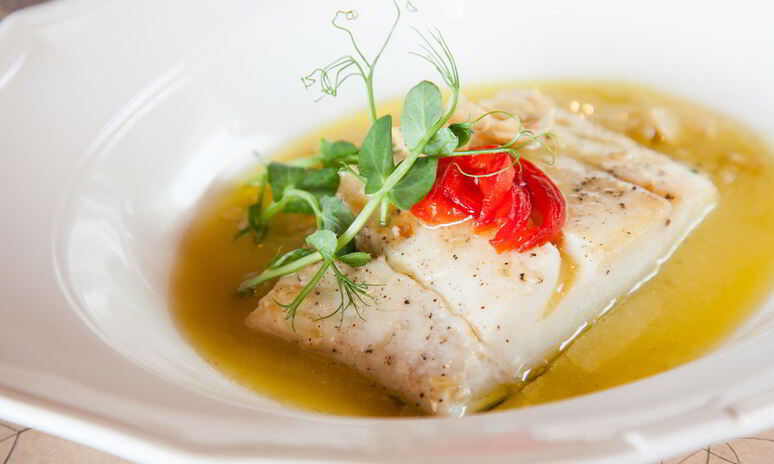 Рецепт треска в чесночном соусе