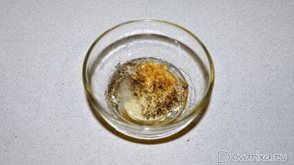 треска, запеченная в омлете