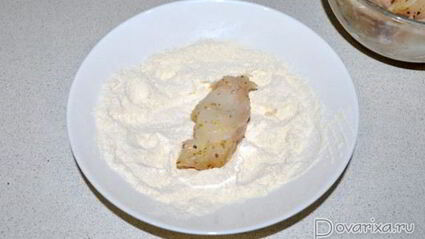 треска, запеченная в омлете