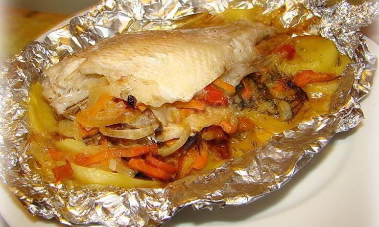 Рецепт запеченный окунь в духовке