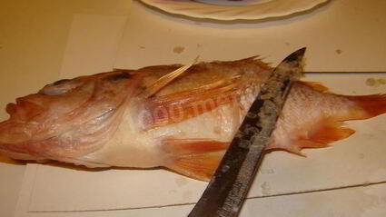 запеченный окунь в духовке