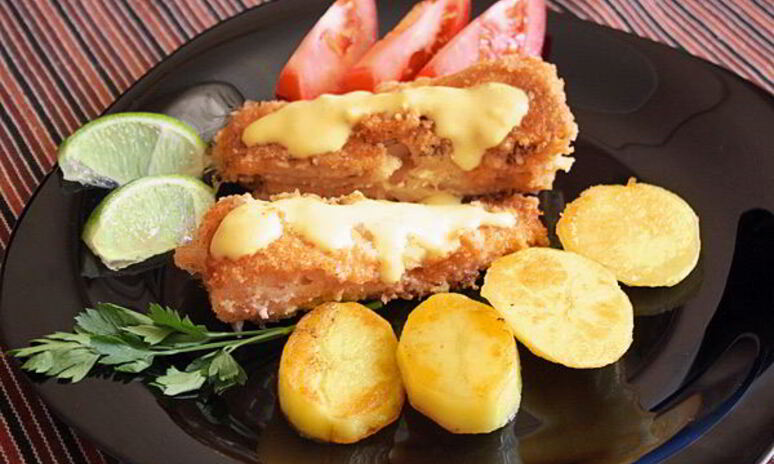 Рецепт жареная рыба с миндальной корочкой