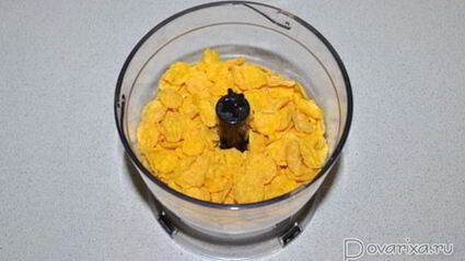 жареная рыба в кукурузных хлопьях