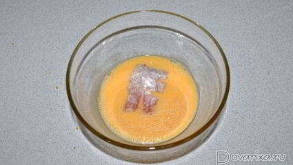 жареная рыба в кукурузных хлопьях