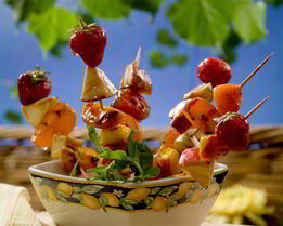 Фруктовые шашлычки