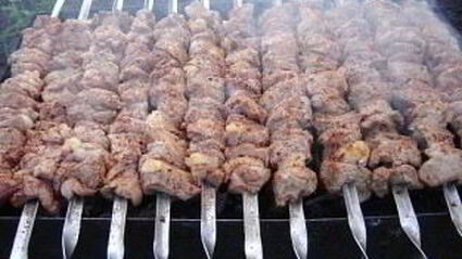 классический шашлык из баранины