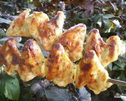 Куриный шашлык на кефире