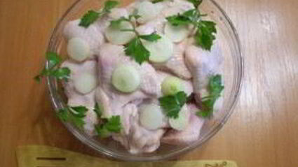 куриный шашлык на кефире