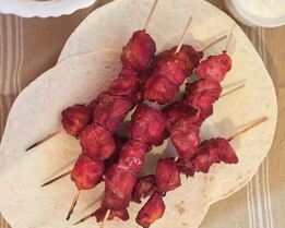 Куриный шашлык с имбирем