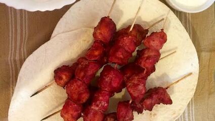 куриный шашлык с имбирем