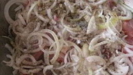 куриный шашлык с уксусом