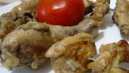 куриный шашлык с уксусом