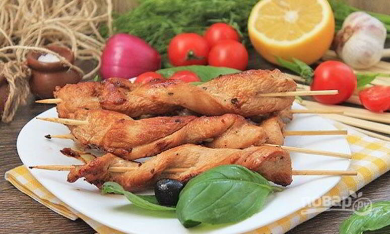 Рецепт куриный шашлык