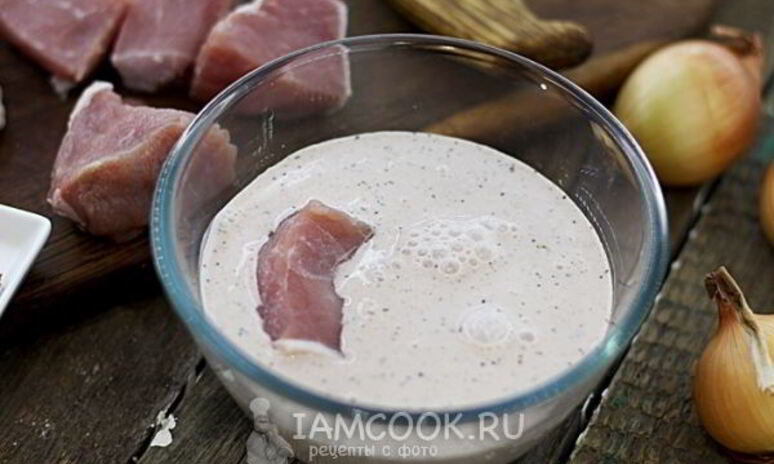 Рецепт маринад для шашлыка из свинины