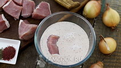 маринад для шашлыка из свинины