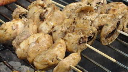 шашлычки грибные