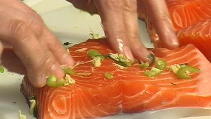 шашлычки из семги