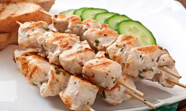 Рецепт шашлычок из куриного филе в духовке