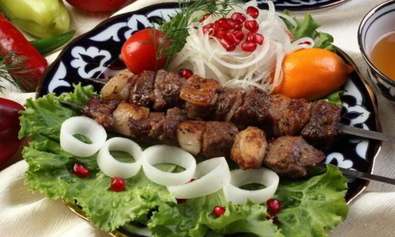 Рецепт шашлык из филе баранины в гранатовом соке