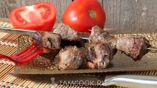 Шашлык из говядины