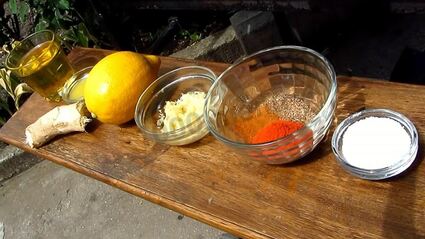 шашлык из индейки с салом