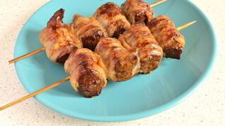 Шашлык из печени в духовке