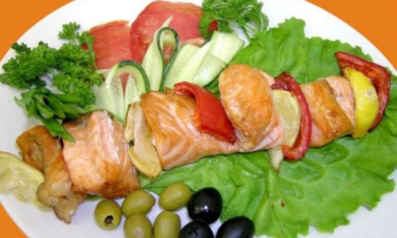 Рецепт шашлык из рыбы осетра