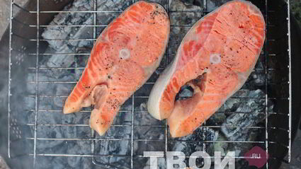 шашлык из рыбы