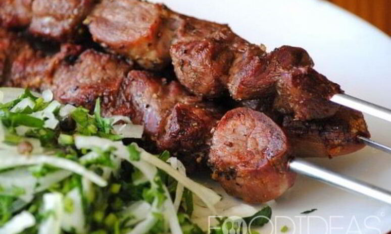 Рецепт шашлык из свинины в духовке