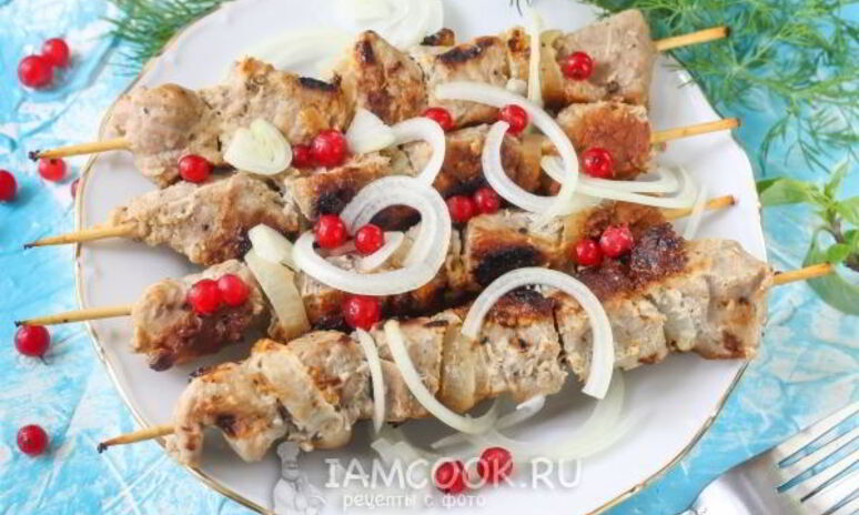 Рецепт шашлык из свинины в мультиварке