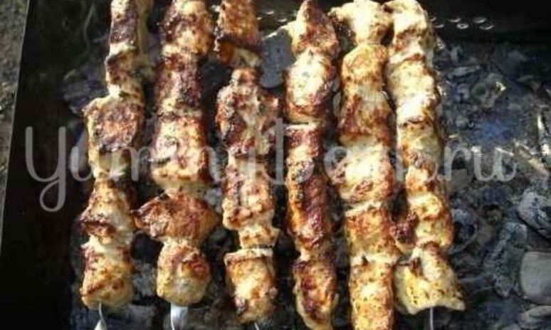 Рецепт шашлык из свинины