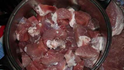 шашлык из свинины