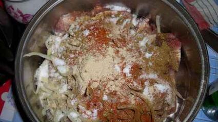 шашлык из свинины