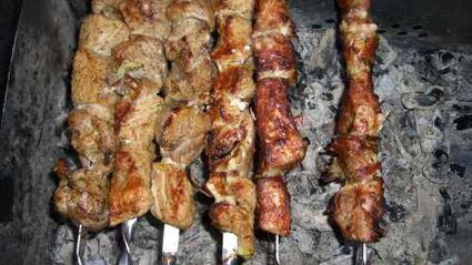 шашлык из свинины