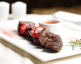 Шашлык из телятины в духовке