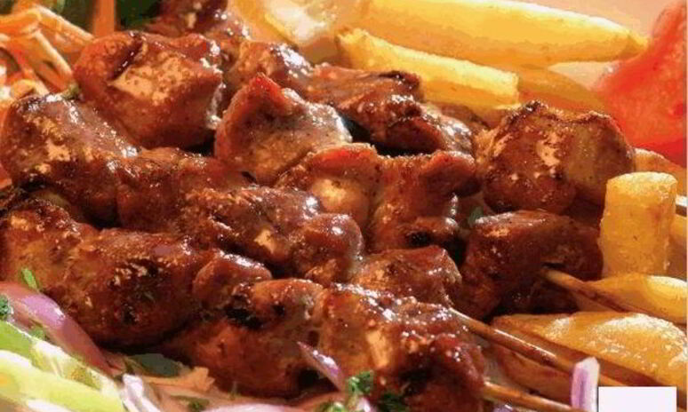 Рецепт шашлык на сковороде из баранины