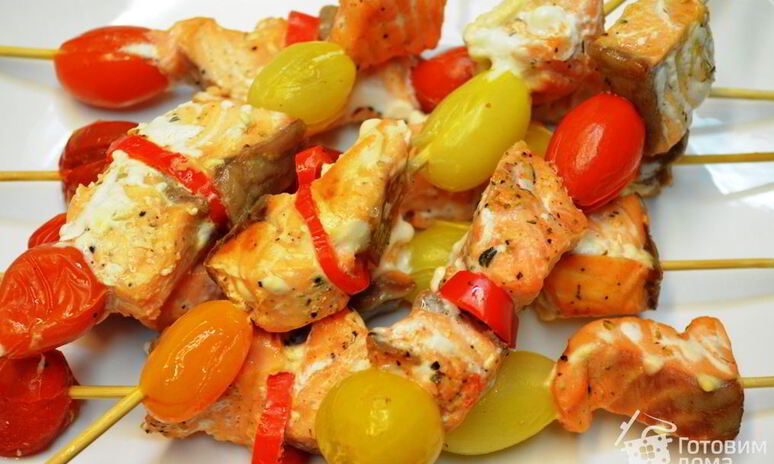 Рецепт шашлык рыбный