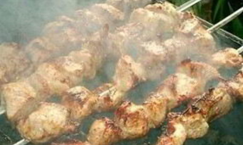 Рецепт шашлык свиной в луковом соке