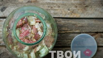 шашлык в банке