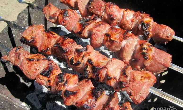 Рецепт шашлык в гранатовом соке