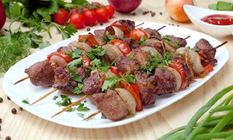 Рецепт шашлык в рукаве