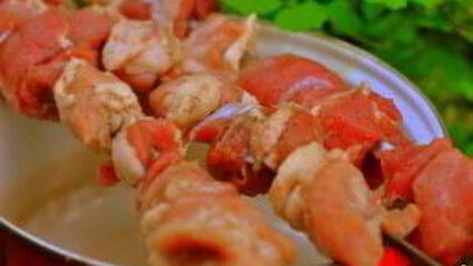 шашлык в тандыре