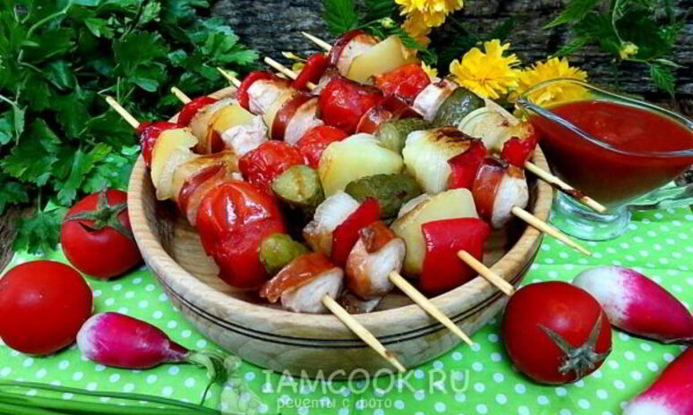 Рецепт студенческий шашлык на сковороде