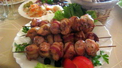 сувлаки-шашлычки по-гречески